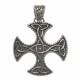 Anhänger - Keltisches Kreuz-, Silber, 3,5cm