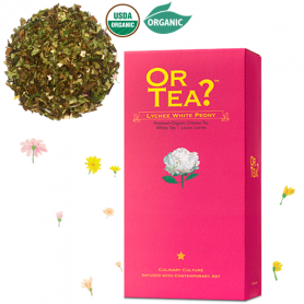 Or Tea? - Lychee White Peony - Bio - Weißer Tee -  Nachfüllpack - lose - 50gr