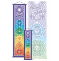 Wanddekoration - Wandbehang - Chakra - Groß - ca. 30x120 cm