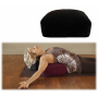 Kissen - Meditation & Yoga - Rechteckig - Baumwolle - schwarz - ca. 38x28x13 cm