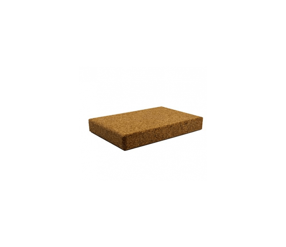 Yoga Zubehör - Yogablock - Block - Stütze für Schulterstand aus Kork - ca. 30,5x20,5x5 cm