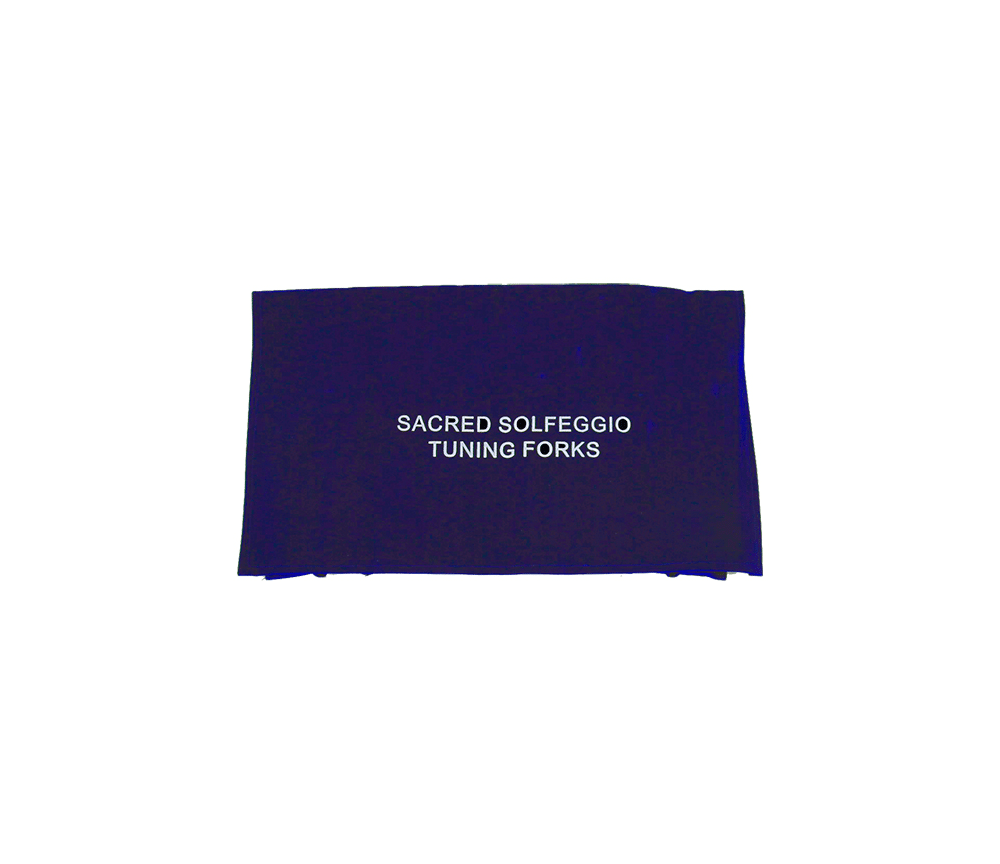 Stimmgabel - Sacred Solfeggio Set - 9 Solfeggio Frequenzen - aus Aluminium - 9 er Set - ca. 43x24 cm