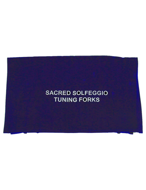 Stimmgabel - Sacred Solfeggio Set - 9 Solfeggio Frequenzen - aus Aluminium - 9 er Set - ca. 43x24 cm