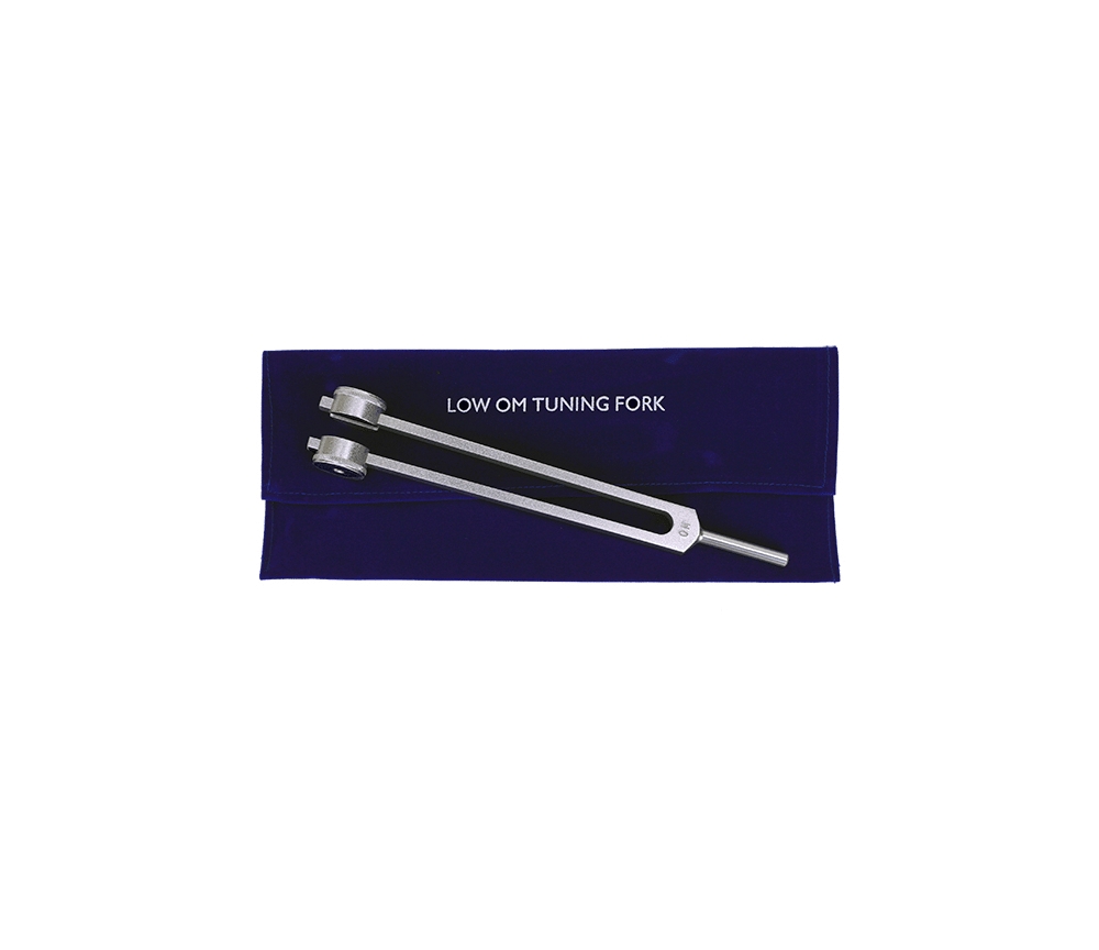 Stimmgabel - Tiefes Ohm - 68,05 Hz - untere Körperhälfte - aus Aluminium - ca. 26 cm