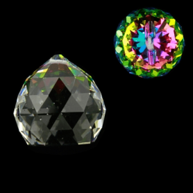 Feng-Shui - Regenbogen - Kristall - Kugel - Multicolor - AAA Qualität - ca. 4 cm