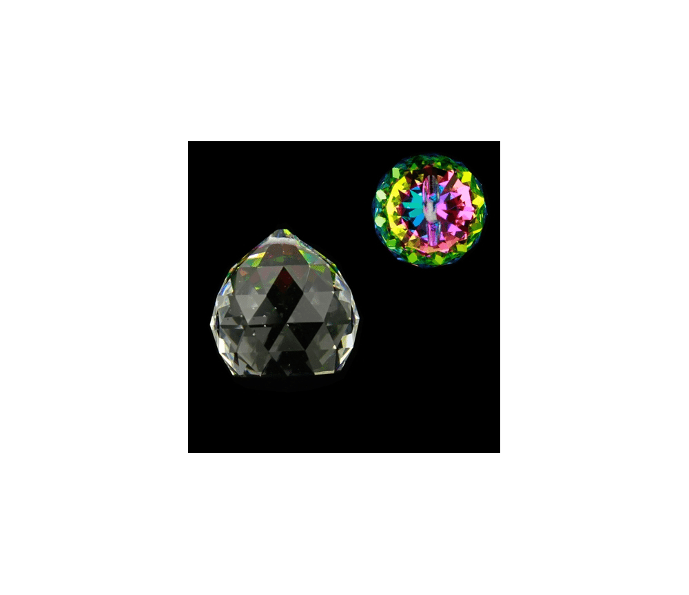 Feng-Shui - Regenbogen - Kristall - Kugel - Multicolor - AAA Qualität - ca. 4 cm