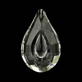 Feng-Shui - Regenbogen - Kristall - Tropfen/Bindi - Klar - AAA Qualität - ca. 3,2x5 cm