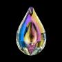 Feng-Shui - Regenbogen - Kristall - Tropfen/Bindi - Perlmutt - AAA Qualität - ca. 3,2x5 cm