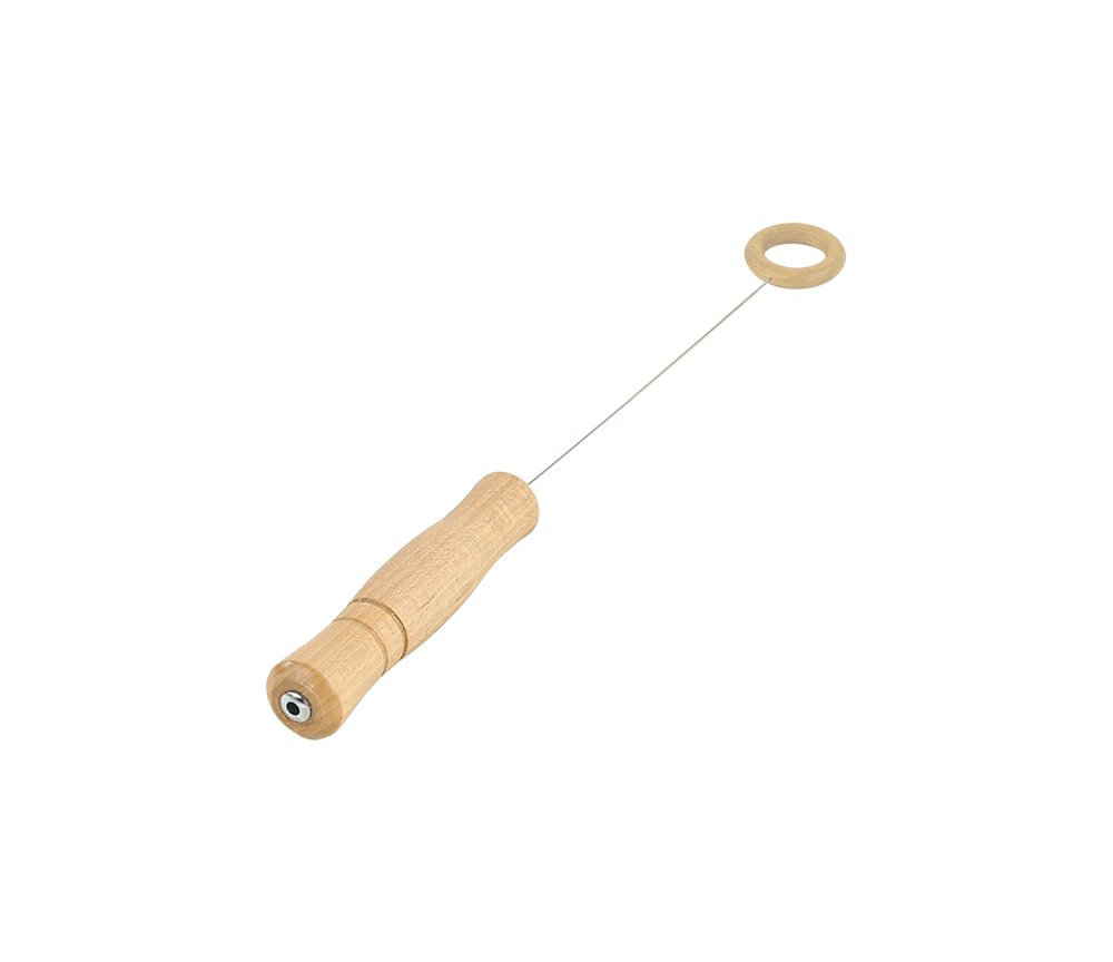 Tensor - Einhandrute - mit Birken Holzring Spitze - ca. 35cm