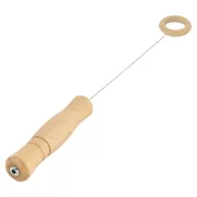 Tensor - Einhandrute - mit Birken Holzring Spitze - ca. 35cm