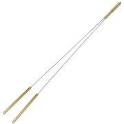 Wünschelrute - mit 2 Griffen - aus Messing - ca. 42 cm