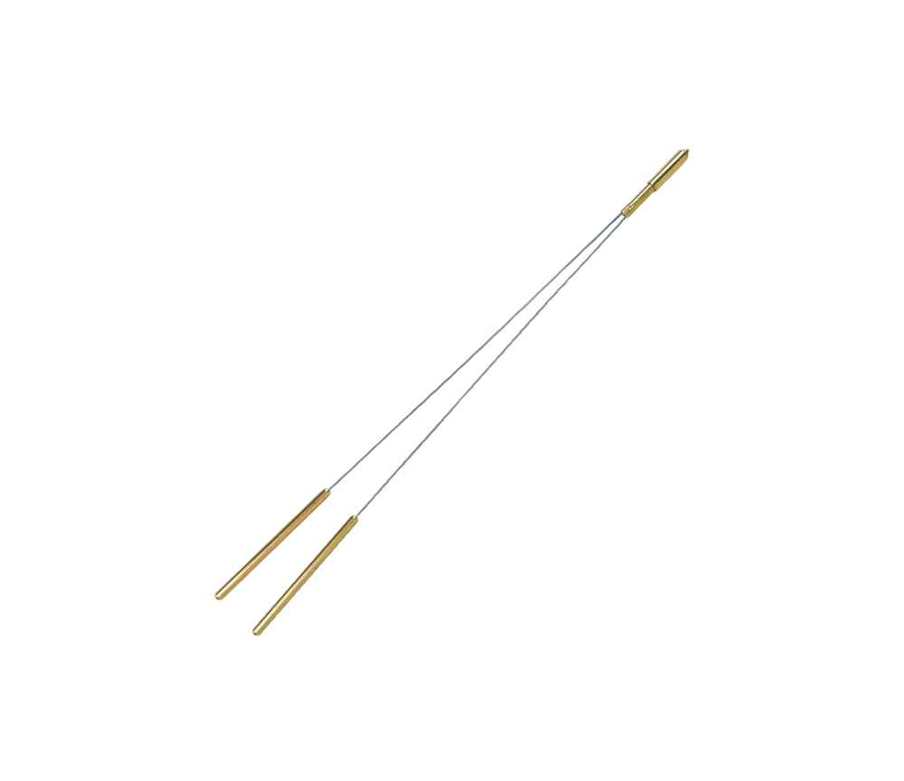 Wünschelrute - mit 2 Griffen - aus Messing - ca. 40 cm