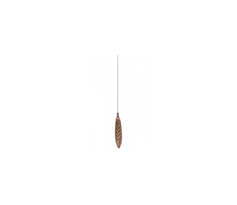 Tensor - Einhandrute - Ornament - Kupfergriff - ca. 30cm