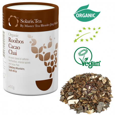 Solaris Tea - Bio-Tee - Rooibos Kakao - Chai - loser Tee - ca. 50gr