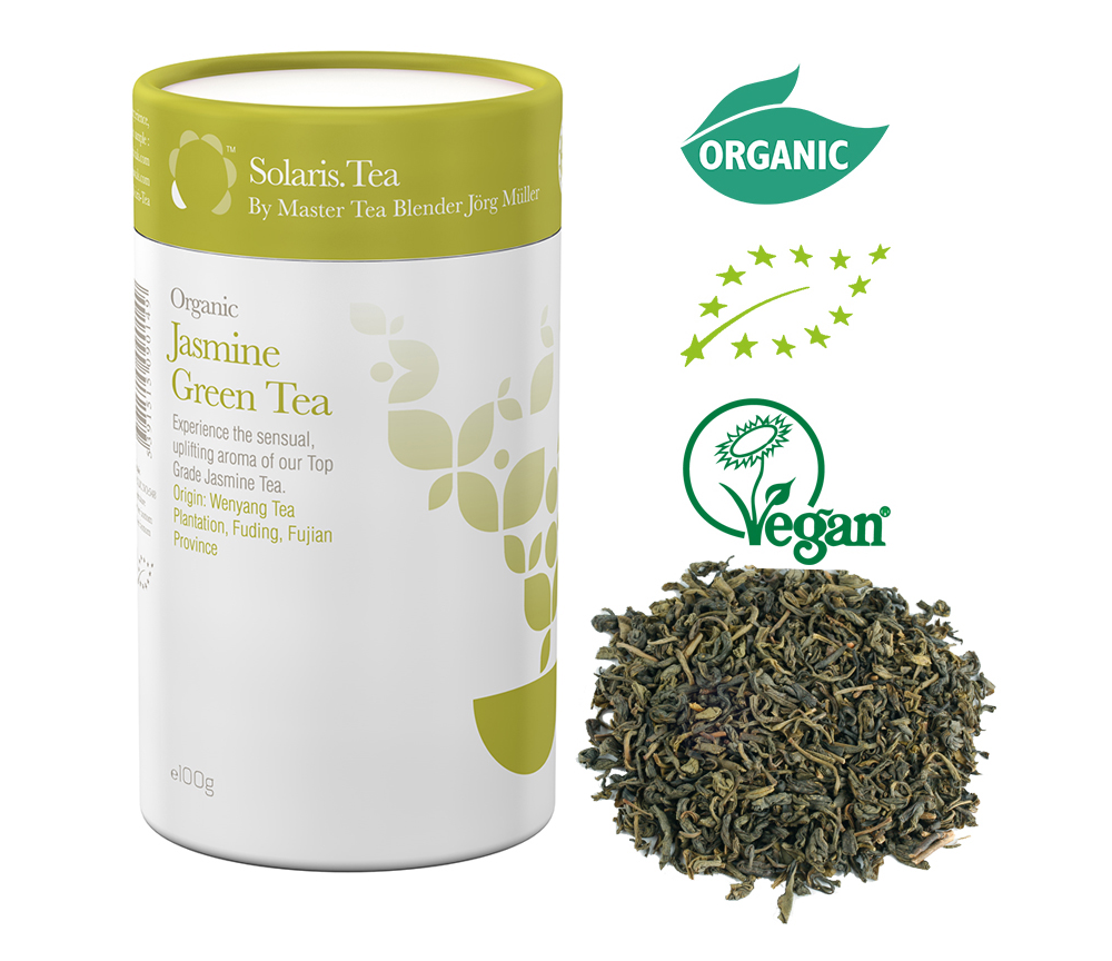 Solaris Tea - Bio-Tee - Grüner Jasmin Tee - loser Tee - ca. 100gr