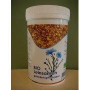 Keimkraft.at - BIO Leinsamen gekeimt geschrotet