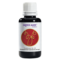 Ingrid Auer - Engelessenz No. 24 - Engel für wiederkehrende Gedanken und Lösungen - 30ml