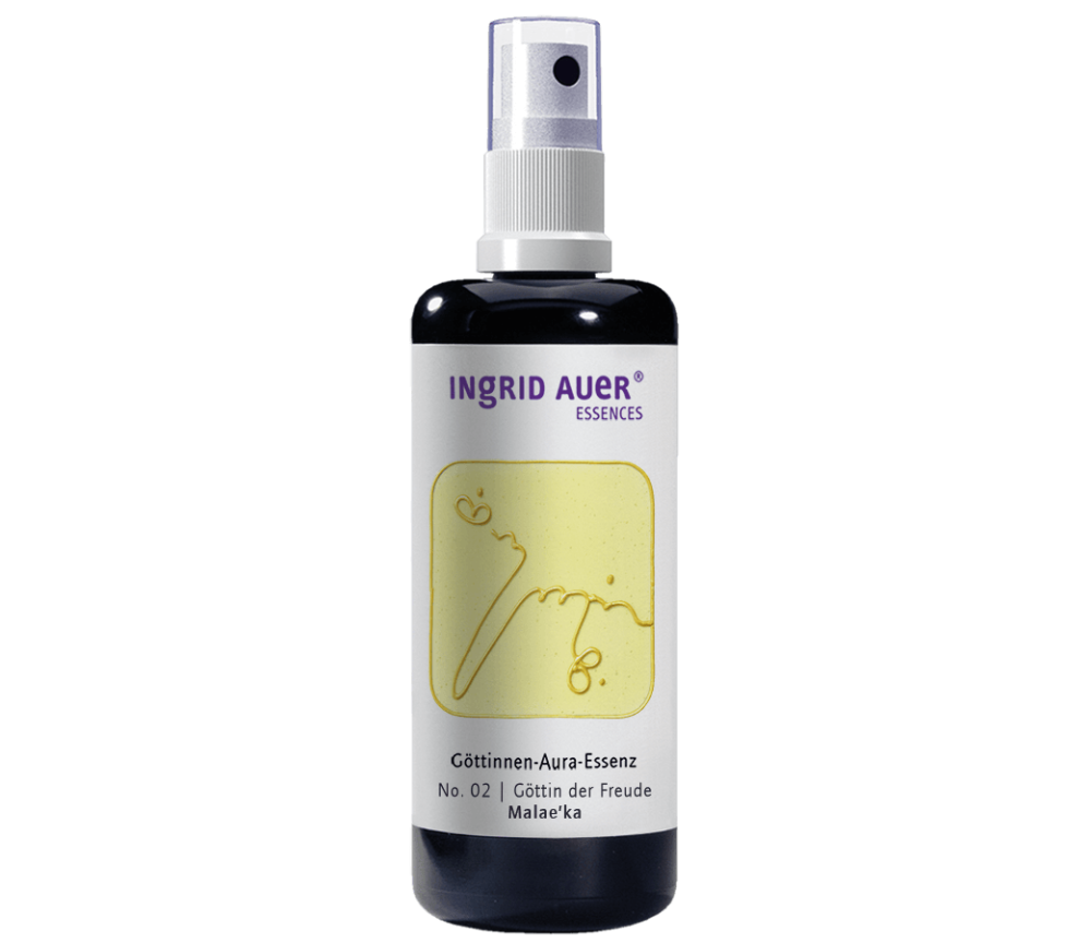 Ingrid Auer - Lemurische Göttinnen-Aura-Essenz Malahe´ka - Göttin der Freude -100ml