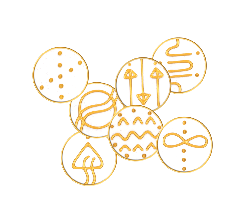 Ingrid Auer - Engel-Kombisymbol-Set No. 67 Ahsiel