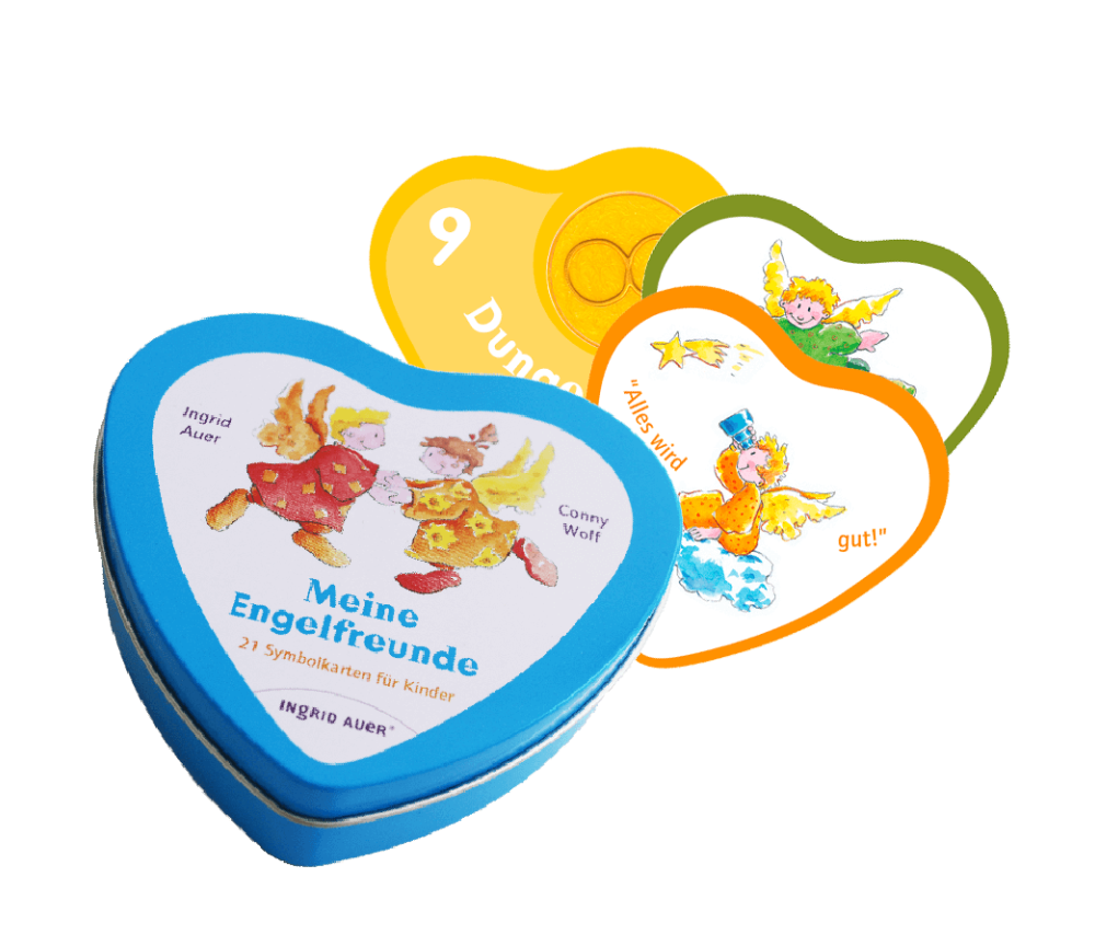 Ingrid Auer - Energetisierte Karten Meine Engelfreunde Herzkarten in Box