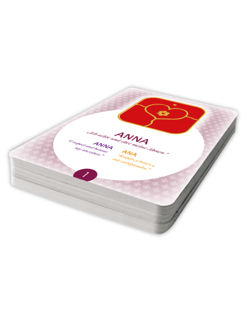 Ingrid Auer - Energetisierte Karten  Maria-Magdalena-Symbole  dreisprachig (DE/EN/ES) ohne Guidebook