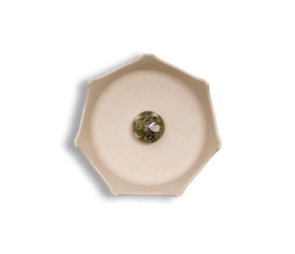 VitaJuwel - Wasserschale (Tiernapf) Crownjuwel - natural white