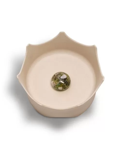 VitaJuwel - Wasserschale (Tiernapf) Crownjuwel - natural white