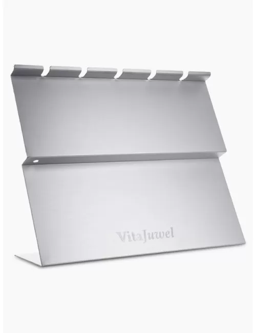 VitaJuwel - Halter 5-fach Edelsteinphiolen (Aluminium)