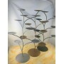 Teelichthalter - Capiz Muschel - Lotus Licht - Chakra -groß - 7er Set - Gold