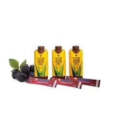Forever - Forever Aloe Vera Gel™ & Argi+® Tripack - 3x Aloedrink 330 ml & 3x Argi Pulver - im Set