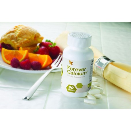 Forever - Forever Calcium® - Nahrungsergänzungsmittel mit Calcium, Magnesium und Vitamin D - 90 Presslinge