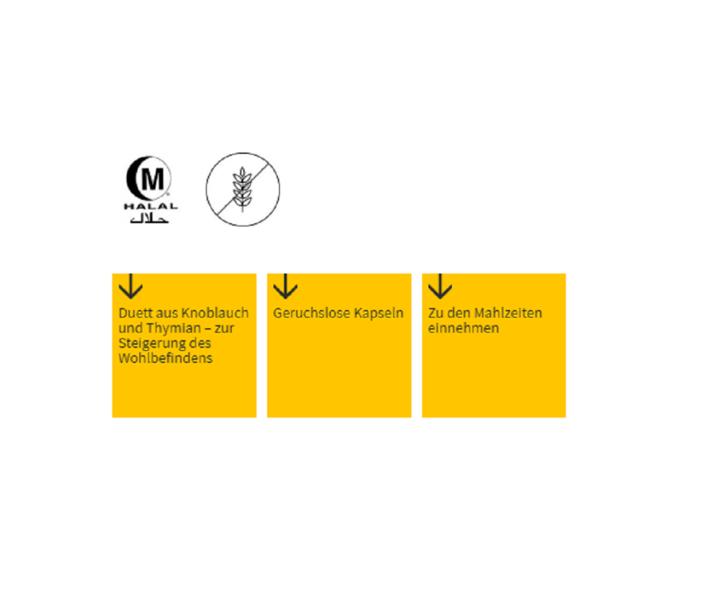 Forever - Forever Garlic-Thyme® - Nahrungsergänzungsmittel - geruchloses Knoblauchkonzentrat - 100 Kapseln