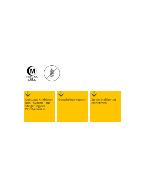 Forever - Forever Garlic-Thyme® - Nahrungsergänzungsmittel - geruchloses Knoblauchkonzentrat - 100 Kapseln