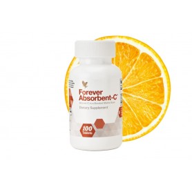 Forever - Forever Absorbent-C - Nahrungsergänzungsmittel mit Vitamin C - 100 Presslinge