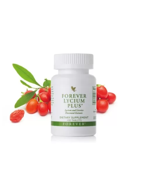 Forever - Forever Lycium Plus® - Nahrungsergänzungsmittel mit Lycium- und Süßholzwurzelextrakt - 100 Presslinge