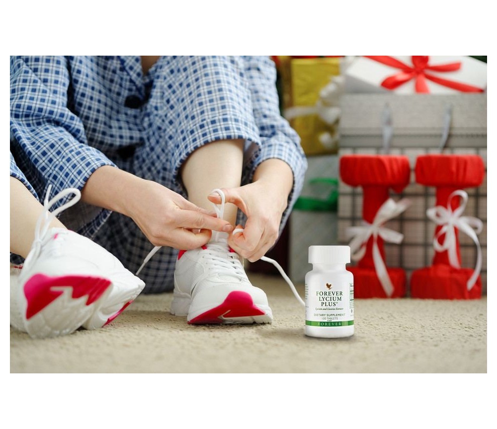 Forever - Forever Lycium Plus® - Nahrungsergänzungsmittel mit Lycium- und Süßholzwurzelextrakt - 100 Presslinge