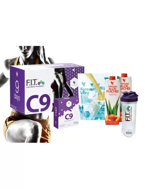 Forever - Forever Clean9 Peaches Vanilla - das 9 Tage Basis-Körperreinigungsprogramm - 6tlg. Set