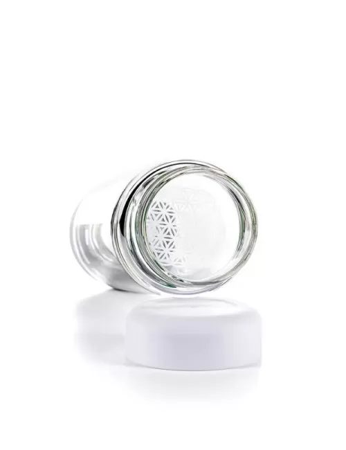 VitaJuwel - Trinkflasche inu! cloud white - Bergkristall