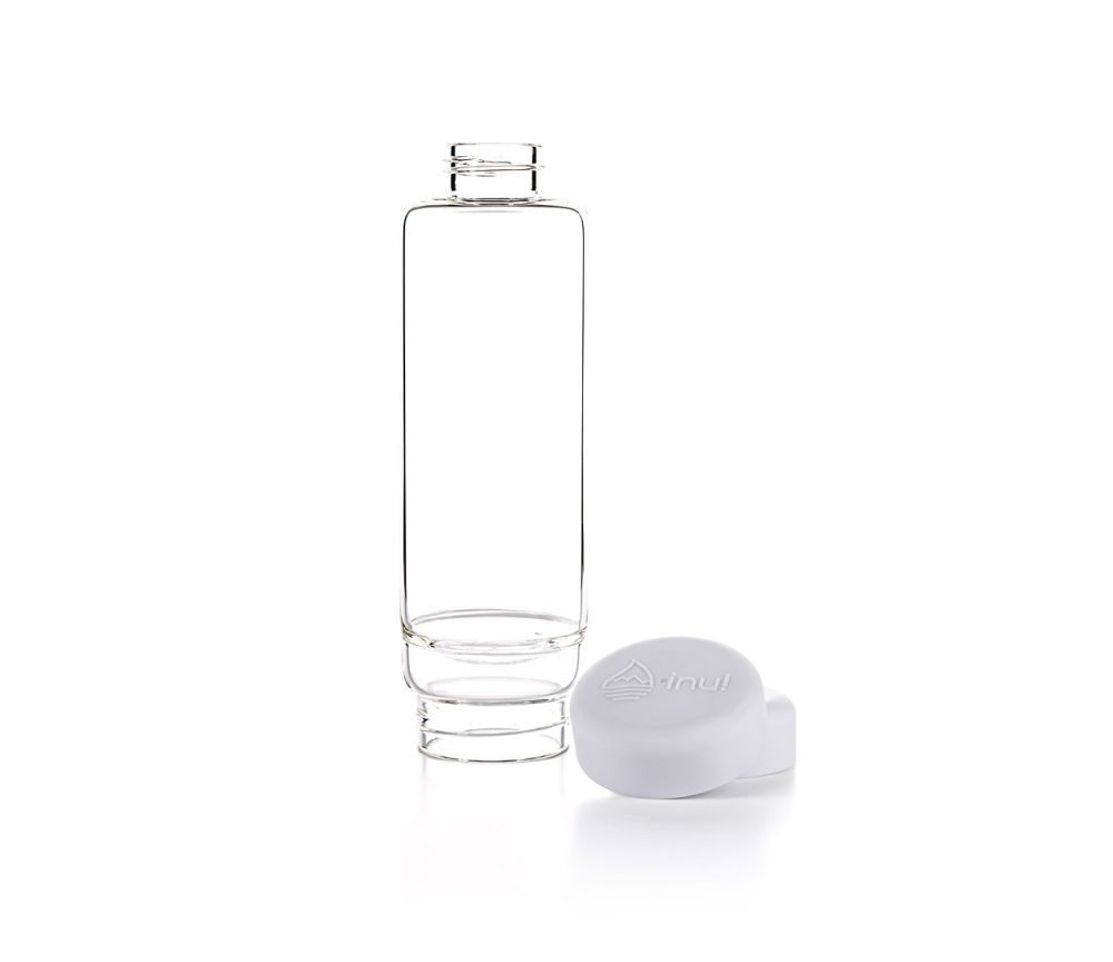 VitaJuwel - Trinkflasche inu! cloud white - Bergkristall