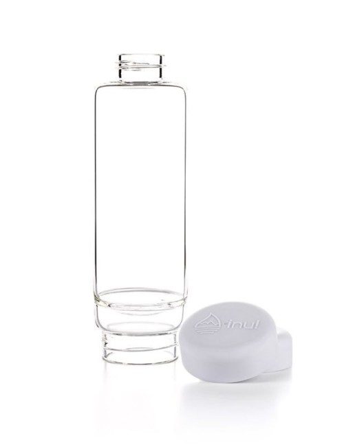 VitaJuwel - Trinkflasche inu! cloud white - Bergkristall