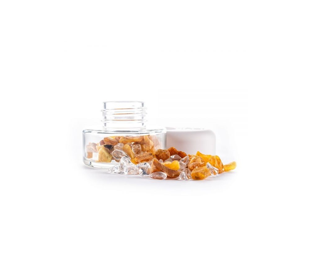 VitaJuwel - Edelsteinmix inu! CRYSTAL JAR - Amber