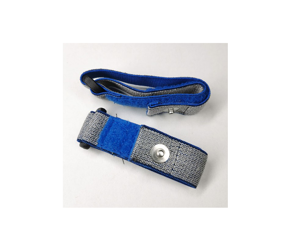 Armbandelektroden blau/grau - für Healy Gerät, TimeWaver, Elektro- & Tens- Stimulationsgeräte