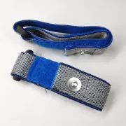 Armbandelektroden blau/grau - für Healy Gerät, TimeWaver, Elektro- & Tens- Stimulationsgeräte