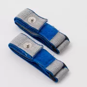 Armbandelektroden blau/grau - für Healy Gerät, TimeWaver, Elektro- & Tens- Stimulationsgeräte