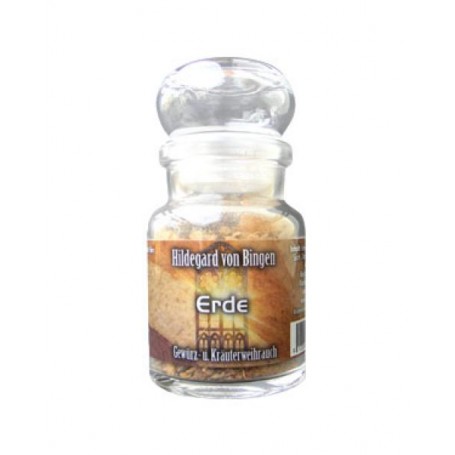 Engelalm - Räuchermischung - Hildegard Gewürz- & Kräuterweihrauch - 5-Elemente - Erde - 50ml