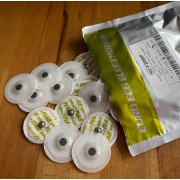 Klebe - Elektroden 50er Pack mit Gelly Gel Schicht - für Healy Gerät, TimeWaver, Elektro- & Tens- Stimulationsgeräte