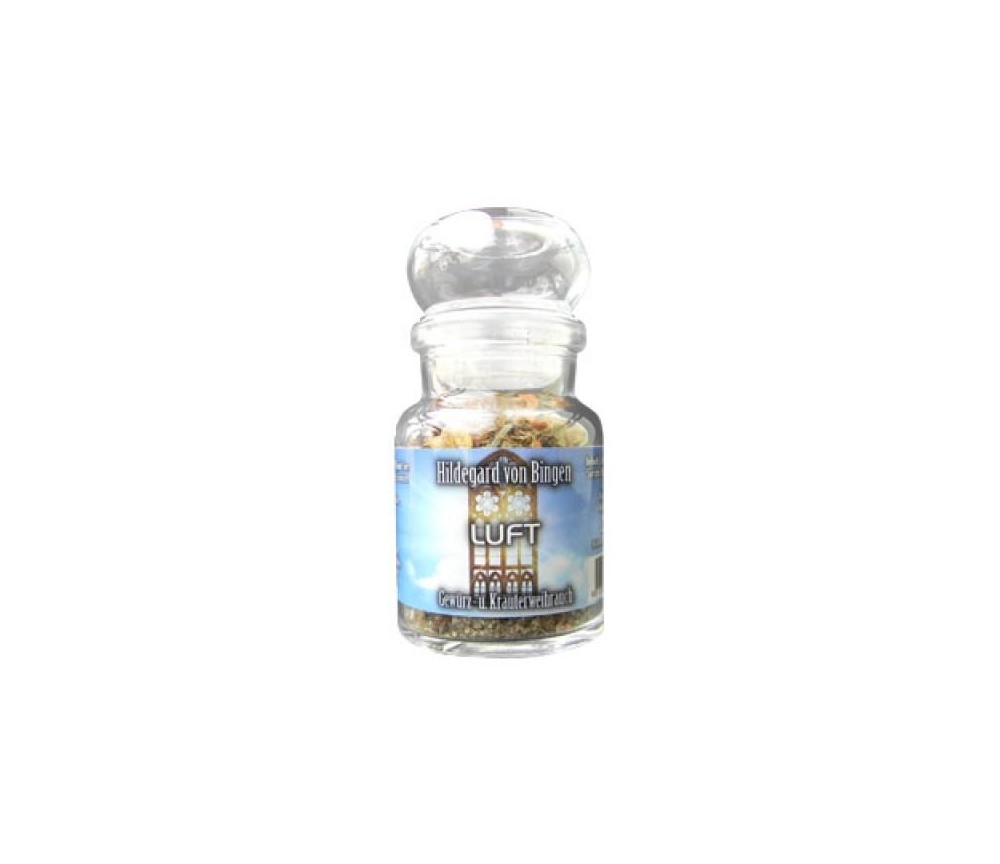 Engelalm - Räuchermischung - Hildegard Gewürz- & Kräuterweihrauch - 5-Elemente - Luft - 50ml