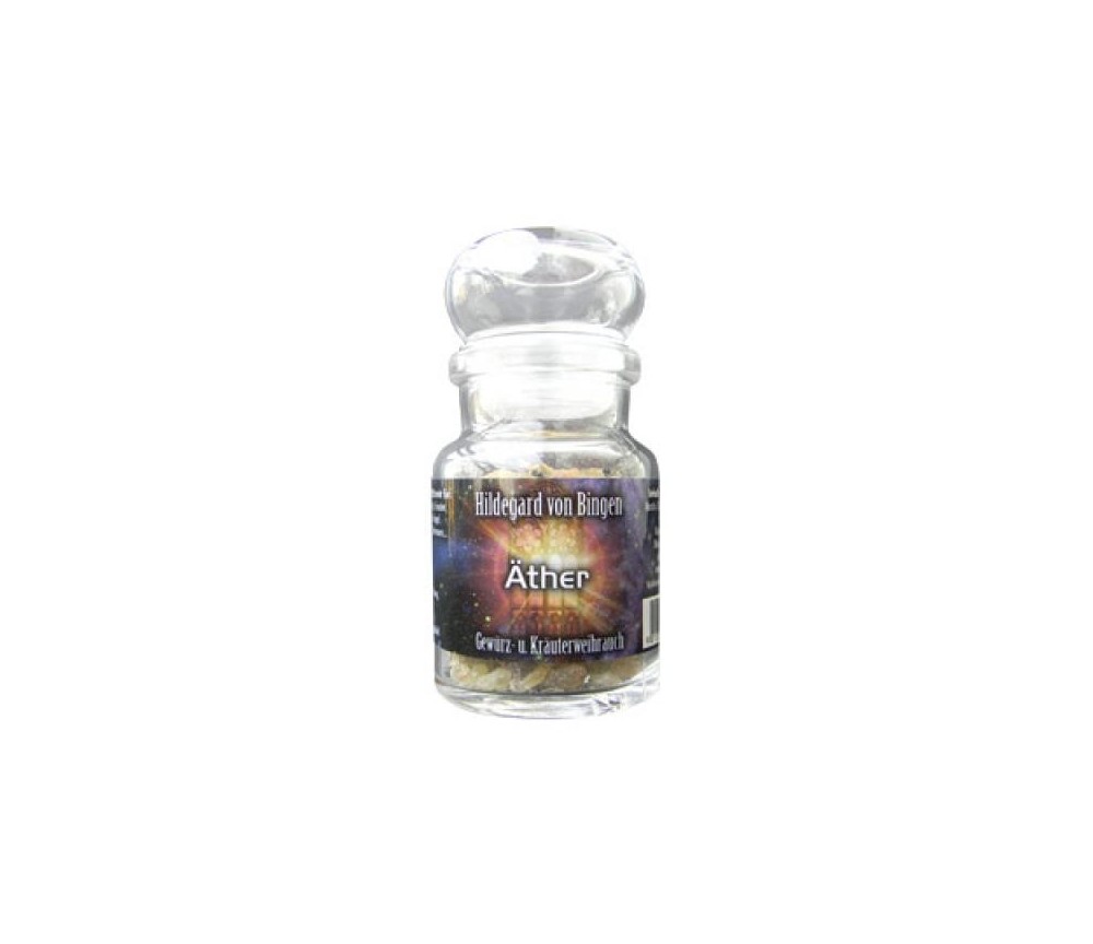 Engelalm - Räuchermischung - Hildegard Gewürz- & Kräuterweihrauch - 5-Elemente - Äther - 50ml