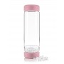 VitaJuwel - Trinkflasche inu! blossom rose - Bergkristall