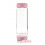 VitaJuwel - Trinkflasche inu! blossom rose - Rosenquarz